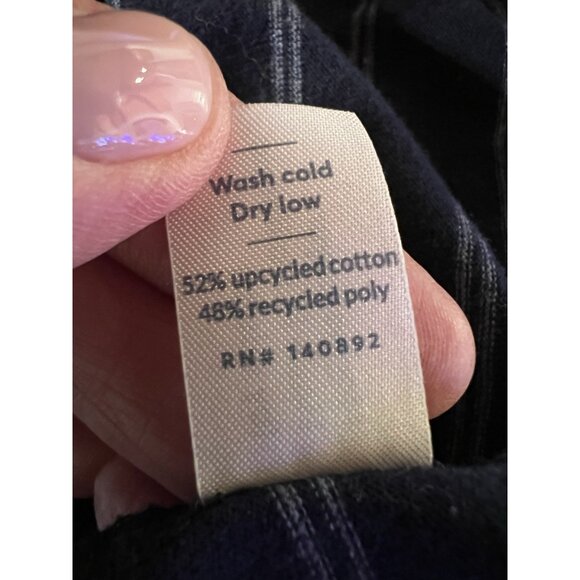 Marine Layer Re-Spun blue white striped retro tshirt XL California soft beach - Picture 5 of 9